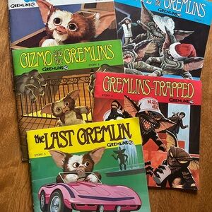 Gremlins Adventures Full Set Books and Records